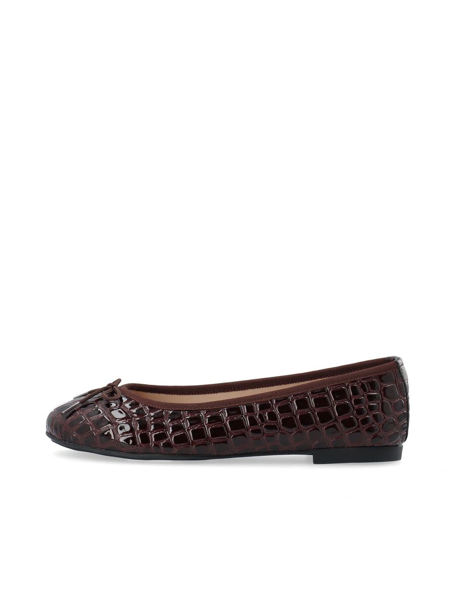 Bianco BIAMADISON BALLET FLATS, BurgundyCrocoPatent, highres - 11252005_BurgundyCrocoPatent_001.jpg