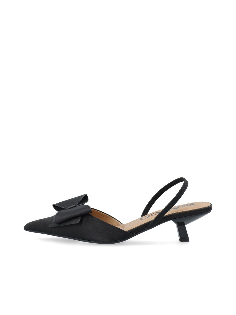 Product tile image BIAKRISTIN SATIN BOW KITTEN HEELS, Black 11252853_Black