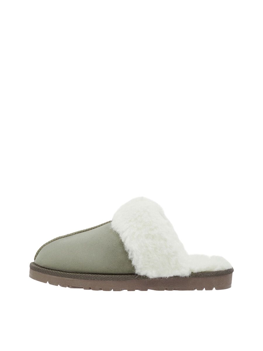 Bianco BIASWEETIE PANTOFFELS, Olive, highres - 92051230_Olive_001.jpg