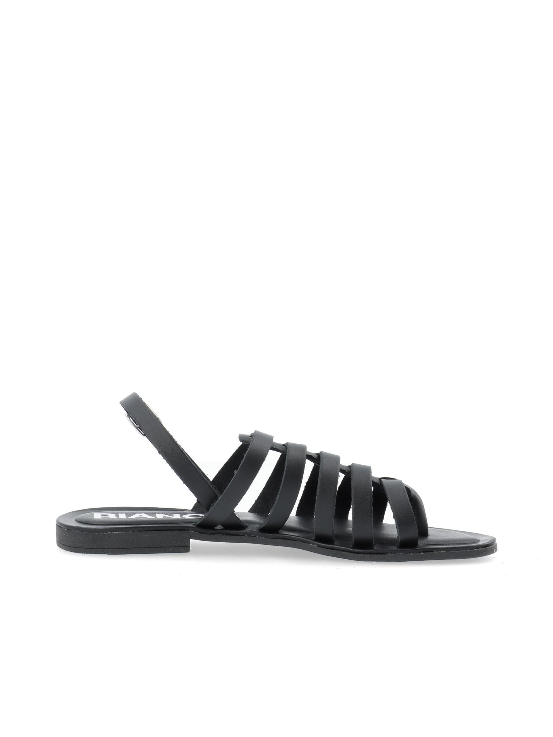 Carousel image - BIANIKITA LEATHER SANDALS, Black | 2