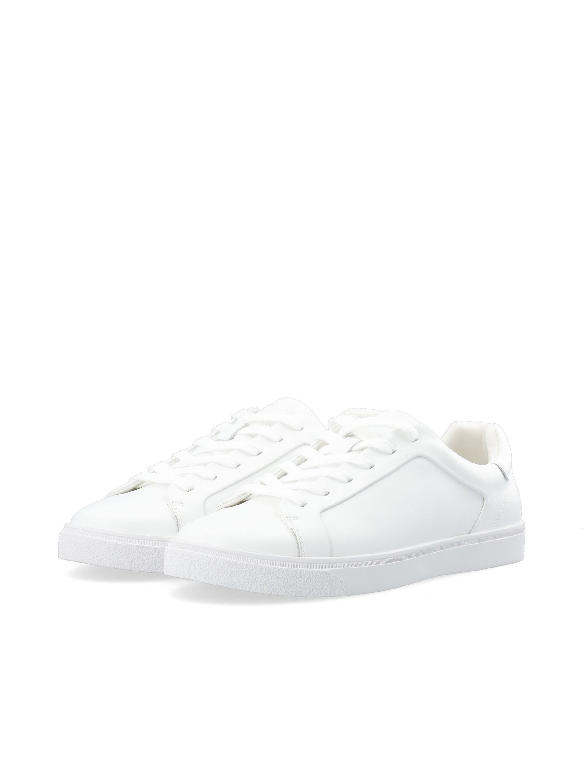 Carousel image - BIAJACK LEATHER TRAINERS, White | 3