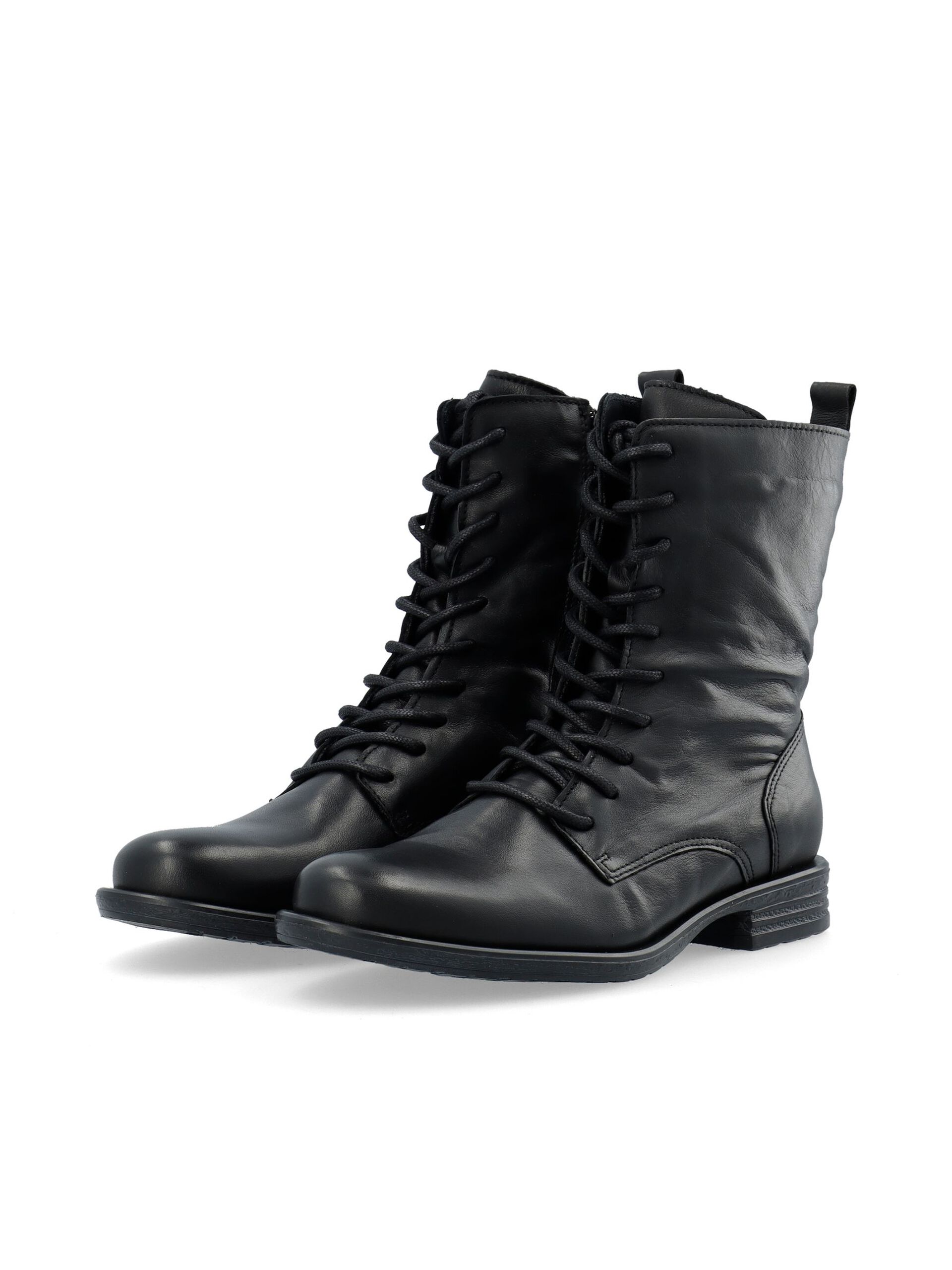 Carousel image - BIADANELLE LACE-UP BOOTS, Black | 3