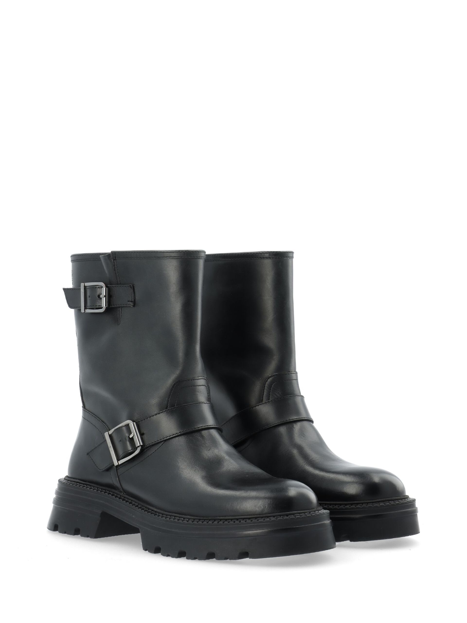 Carousel image - BIAMELLA BUCKLE BOOTS, Black | 5