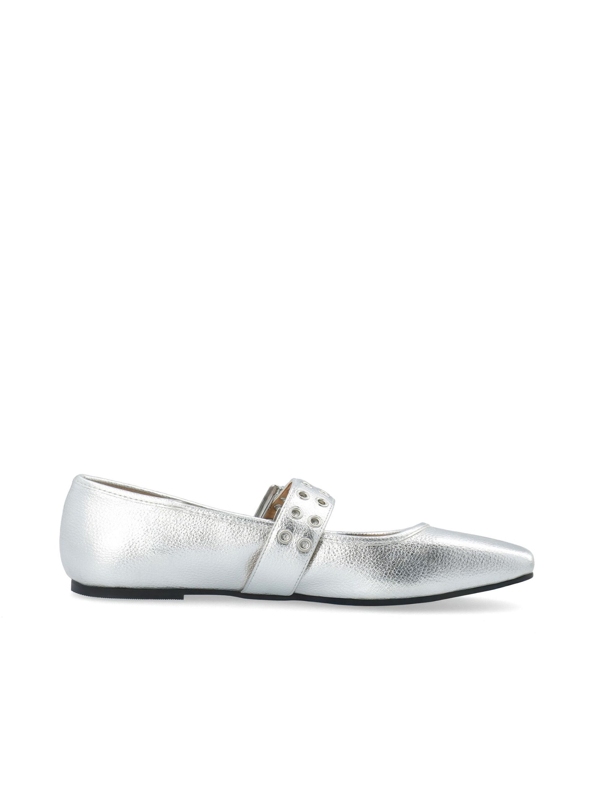 Carousel image - BIAROSE MARY JANE SHOES, Silver | 3