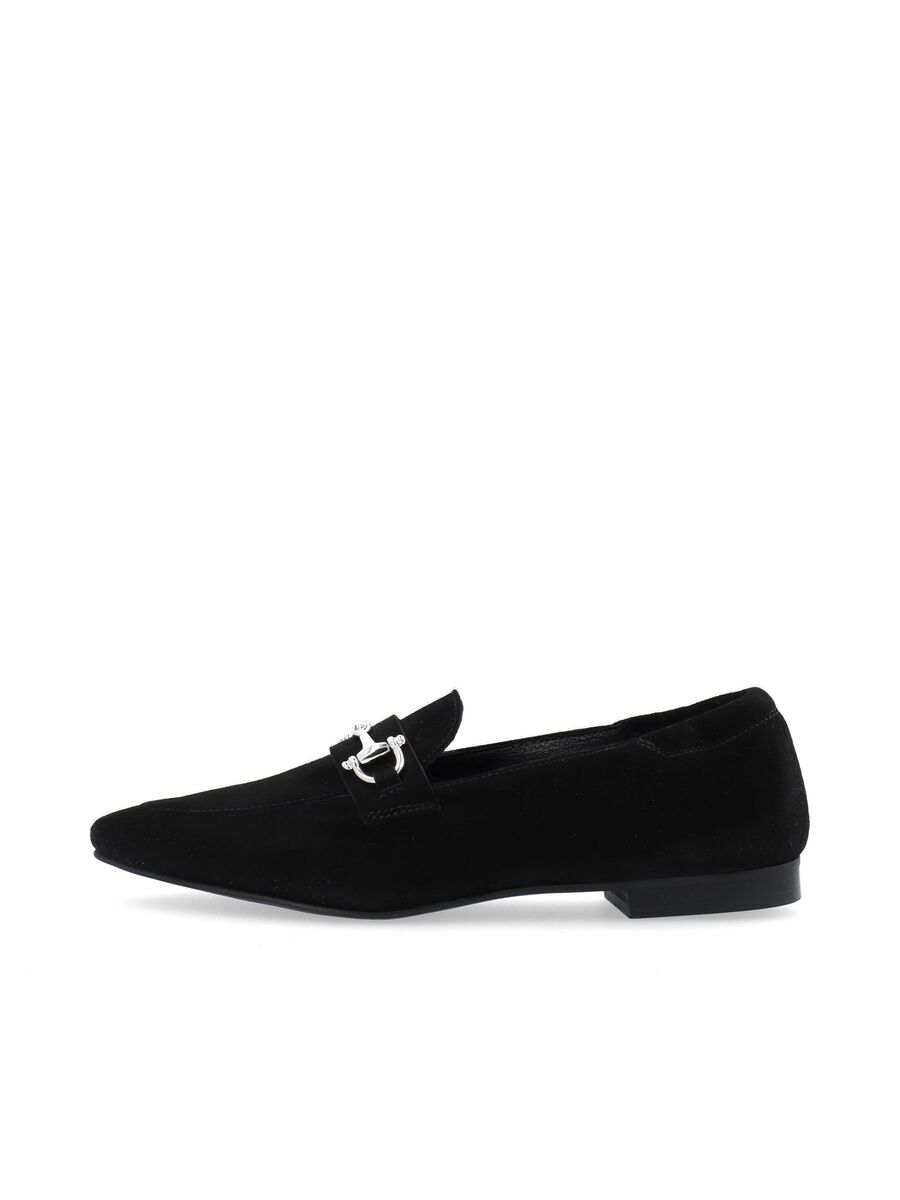 Bianco BIATRACEY MOCASSINS EN DAIM, Black, highres - 11250765_Black_001.jpg