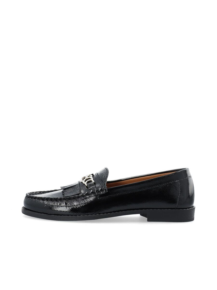 Bianco BIAPOP LEATHER LOAFERS, Black, highres - 11252018_Black_001.jpg