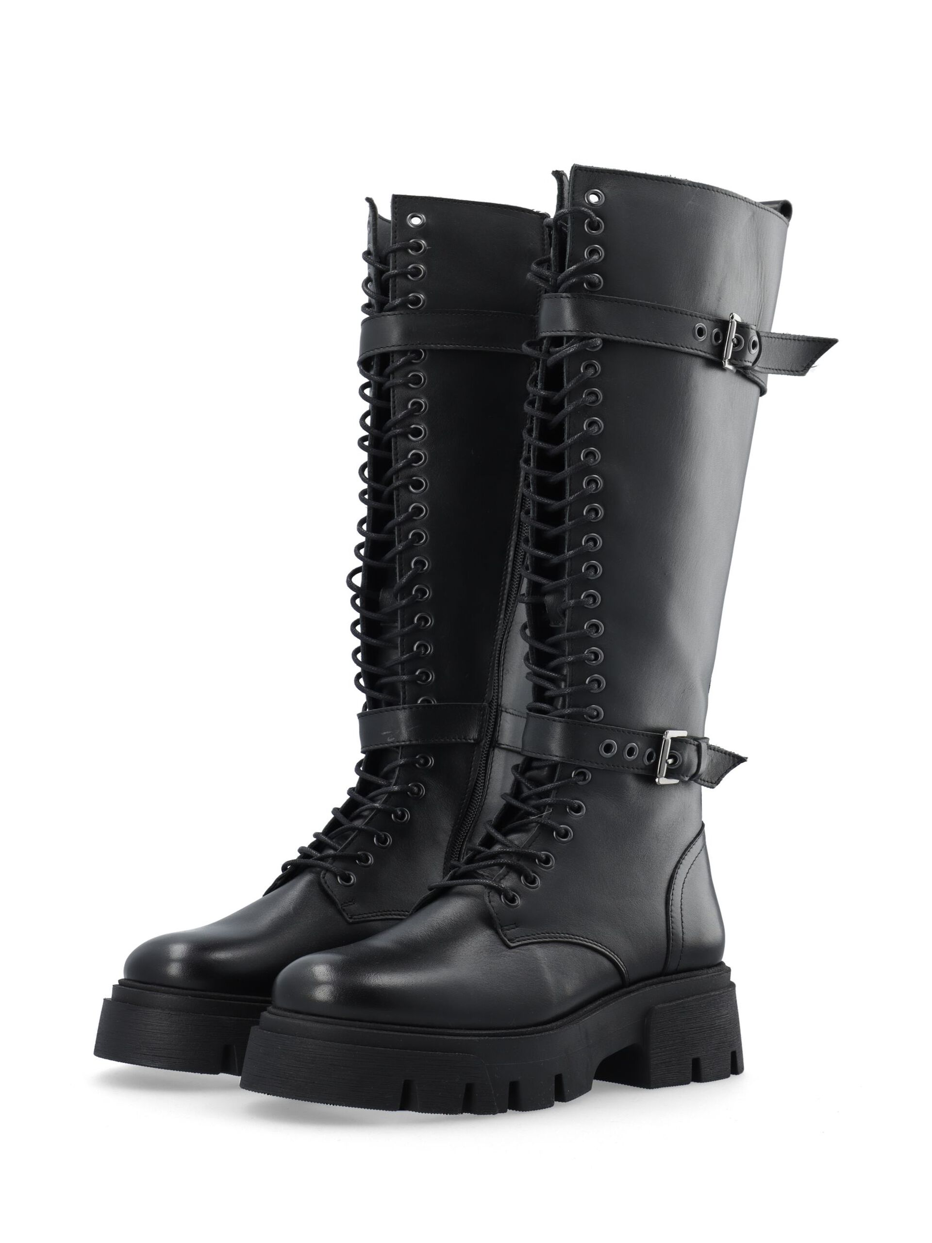 Carousel image - BIAMIA LACE-UP BOOTS, Black | 3