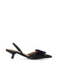 Product image thumbnail 2 BIAKRISTIN SATIN BOW KITTEN HEELS, Black