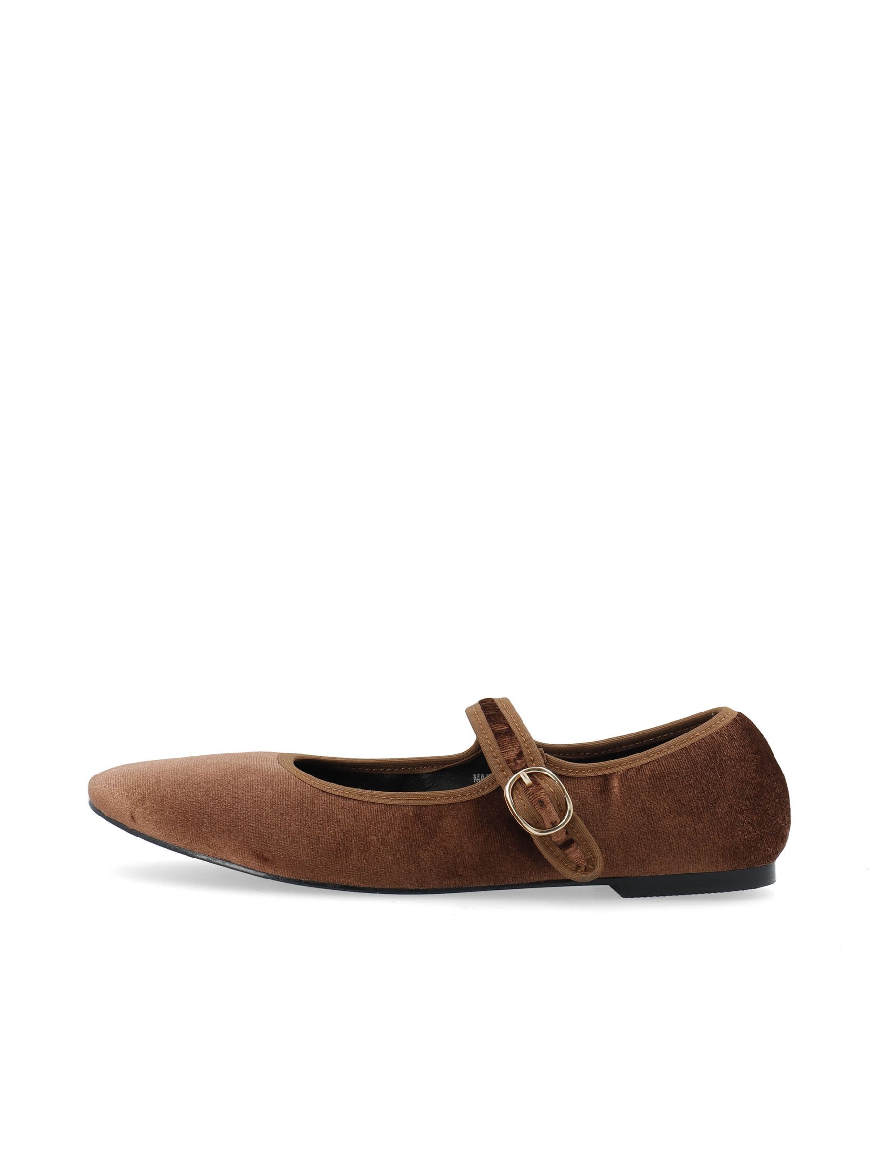 SCARPE MARY JANE Brown Bianco