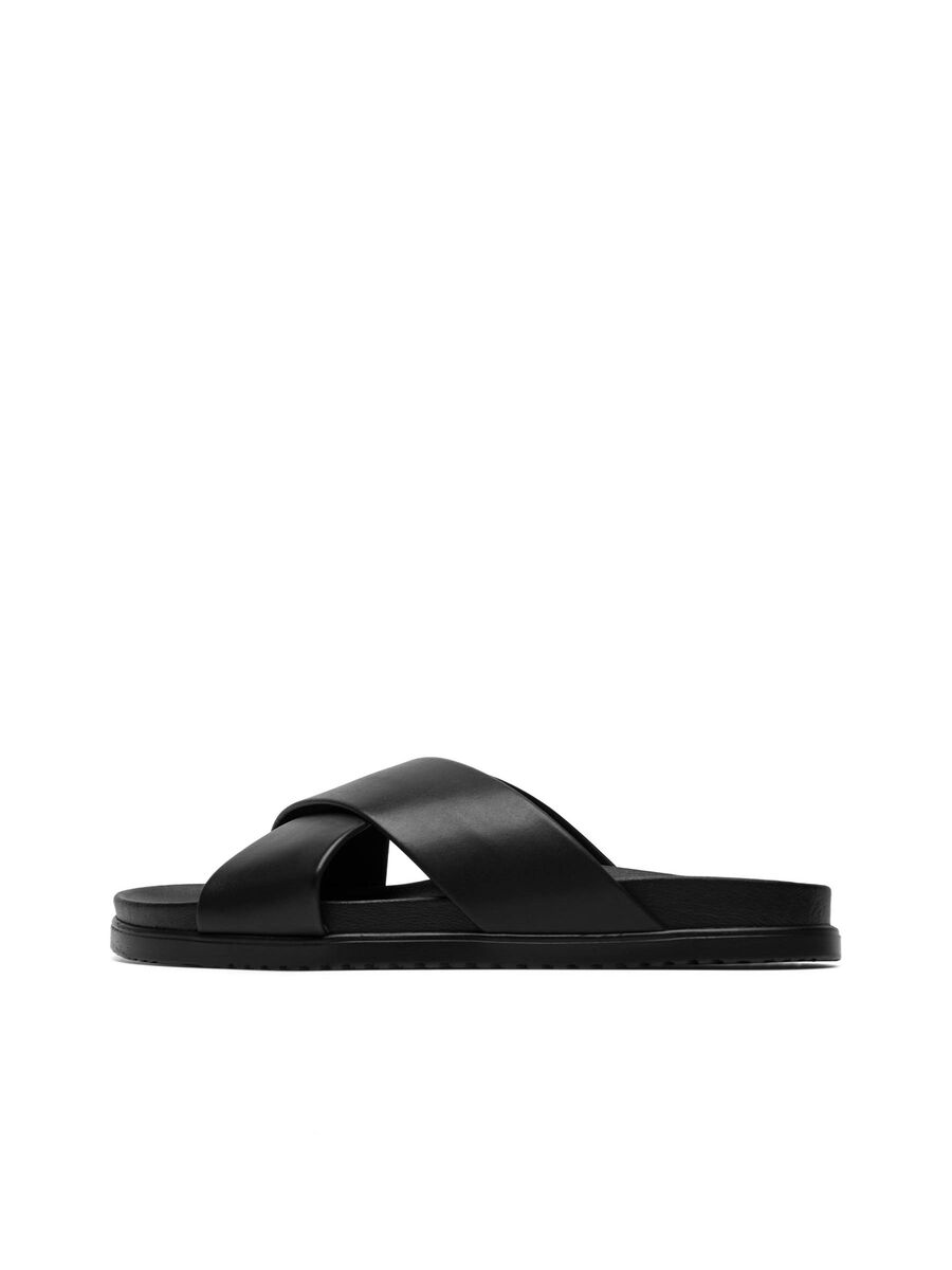 Bianco BIATOMMY SLIPPERS, Black, highres - 12500116_Black_001.jpg