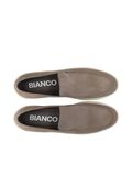 Product image thumbnail - BIATOM MOCASSINS EN DAIM, Grey | 4