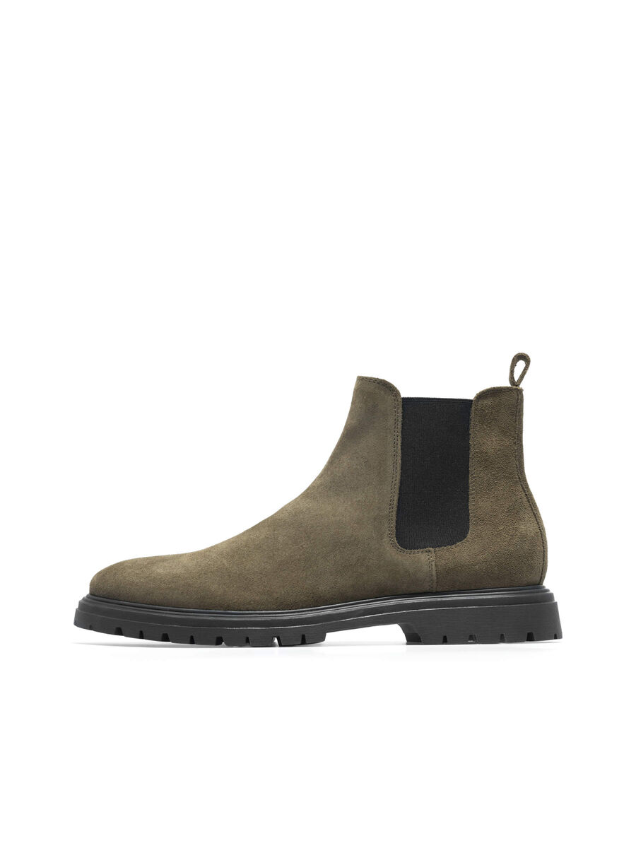 Carousel image - BIAGIL CHELSEA BOOTS, Light Olive | 1