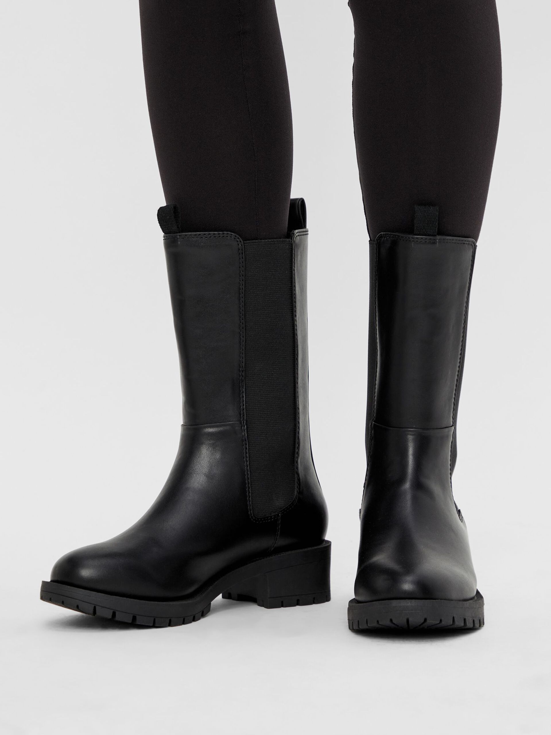 Carousel image - BIADELYN LONG BOOTS, Black | 3