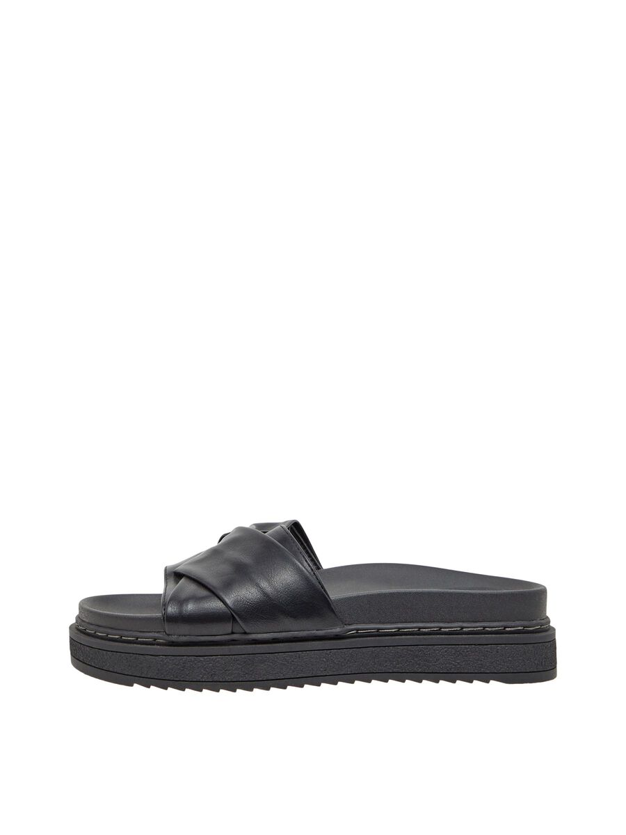 Bianco BIAFLORA CROSS-STRAP SANDALEN, Black, highres - 92051111_Black_001.jpg
