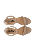 Bianco BIALISBON STRAP SANDALS, Nougat, highres - 11241813_Nougat_005.jpg