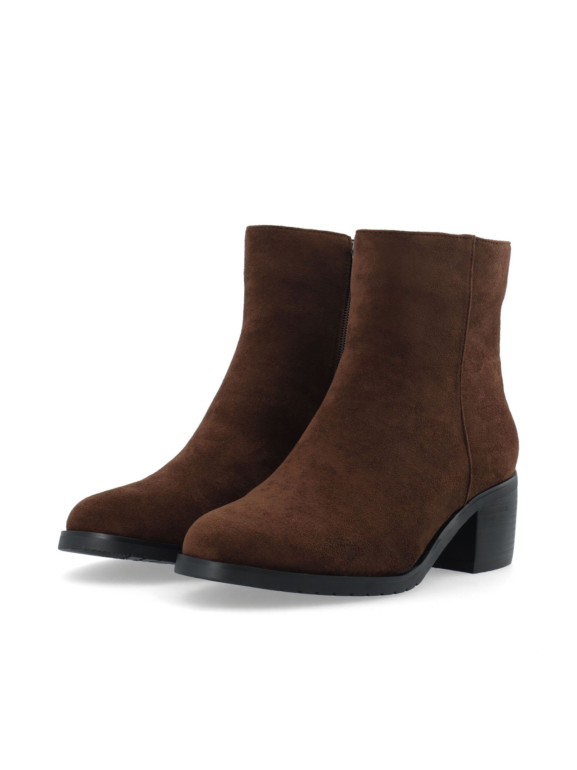 Carousel image - BIAROSIE HEELED BOOTS, Dark Brown | 3