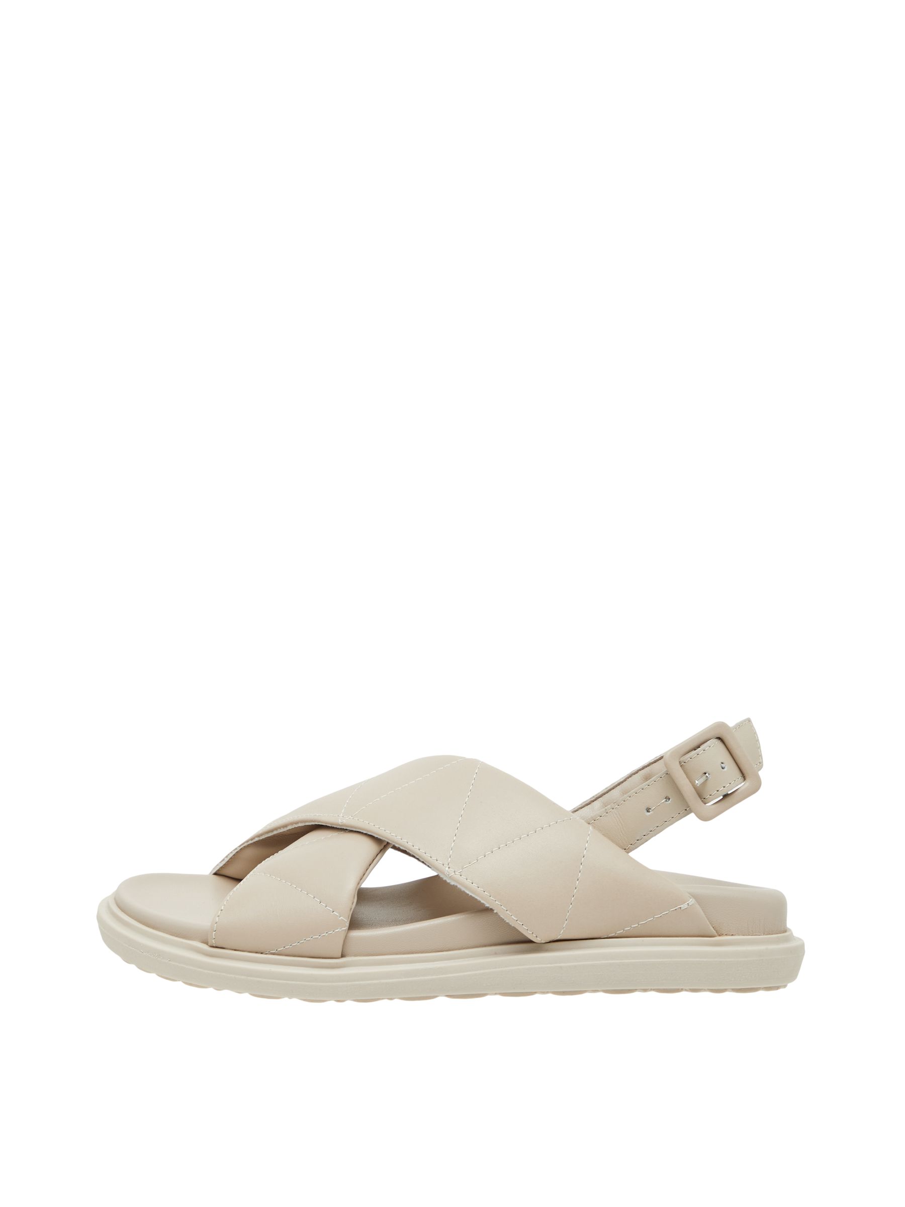 Klinik Justerbar Terminologi Biafrancine sandals | Bianco