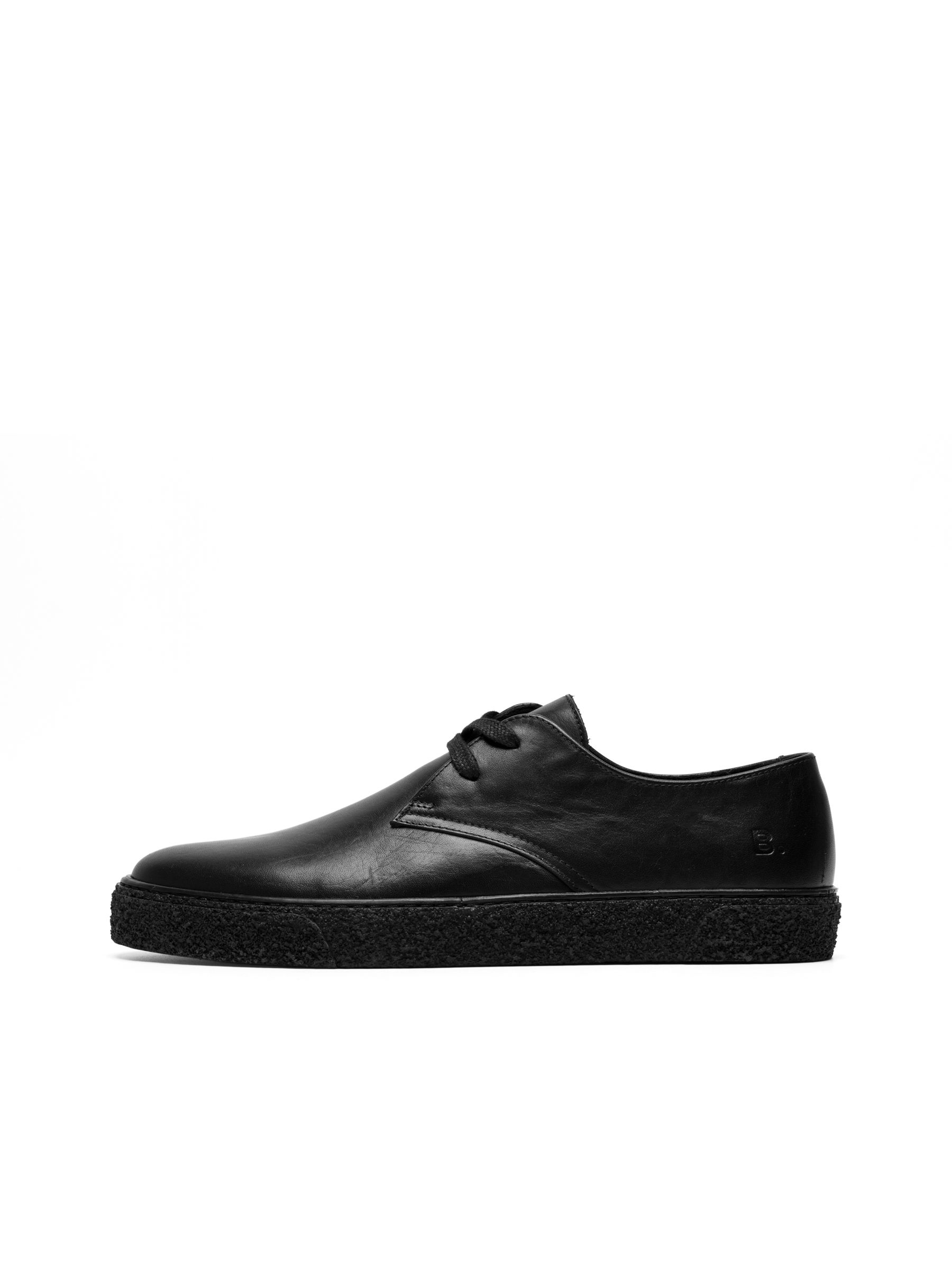 Black BIACHAD LEATHER LOAFERS | Bianco®